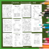 Cavemen, Crosswords, and Coloring Book - Image 5