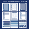 Indigo Goddess Digital Planner Stickers, Print, and Cut Stickers, Spiritual Stickers, 80+ Stickers, PNG and Transparent PNG Sticker Sheet, Digital Stickers, Digital Planner Stickers - Image 5