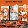 PRINTABLE CARD Deck, Spiritual Women, Fire, Queen, Oracle Cards, Tarot Size, 2.75 x 4.75, Letter, Digital Download, 50 Cards, Watercolor - Image 7