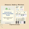 Shamanic Healing Stickers, Set 3, Print and Cut Stickers, Shaman Stickers, Shamanic Tools, Self Care Stickers, Cute Sticker Sheet, Positive Sticker - Image 7