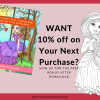 PRINTABLE COLORING Princesses in Love – Coloring Book and Dot to Dot Activity Book - Image 5