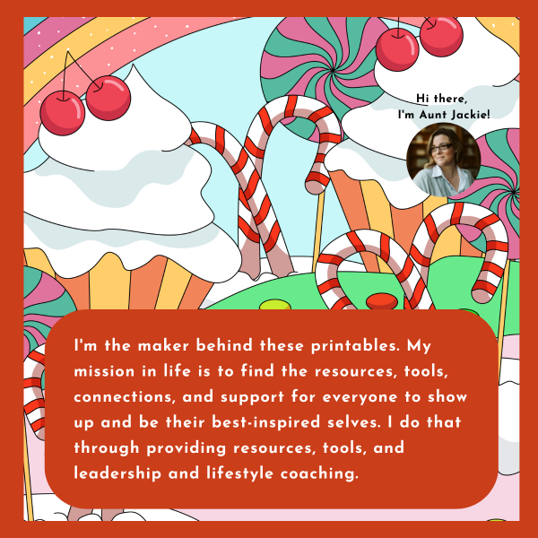 PRINTABLE COLORING Anime Sweet Spring Sweeties – Coloring Book - 30 Coloring Pages - US Letter - Anime Characters - Image 9