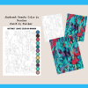Abstract Beauty, Abstract Women, PBN, Paint by Number, Color by Number, Digital Color, Digital Paint by Number,iPad Color by Number, PDF PNG - Image 2