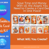 Canva Template, Canva PLR Card, Oracle CARD Deck Kit, 40 Tarot Sized Card, Etsy Listing Template, Orange,Wisdom Oracle Cards, Commercial Use - Image 10