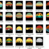 Retro Sunset Clipart 30 Pack Bundle #2 - Image 2