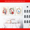 Printable Nursery WALL ART, Baby Animal Wall Art,Set of 3 Wall Art, Digital Wall Art Printable, Birds