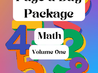 Page A Day Package - Math - Volume One