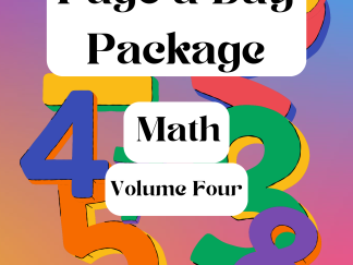 Page A Day Package - Math - Volume Four