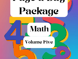 Page A Day Package - Math - Volume Five