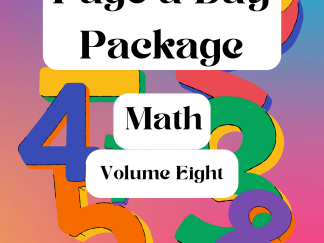 Page A Day Package - Math - Volume Eight