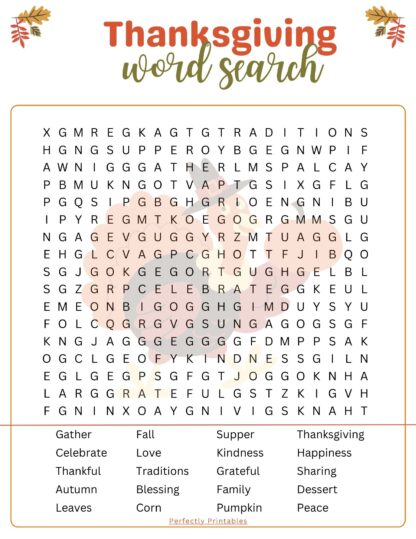 Gobble Up the Fun: Kids' Thanksgiving Activity Extravaganza - Image 4