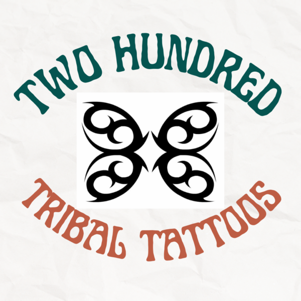 200 Tribal Tattoos with Master Resell Rights