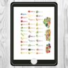 Pregnancy Baby Size Tracker Planner Stickers - Image 2