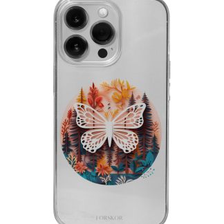 iPhone Case - Butterfly in Autumn Forest - (R5HY)
