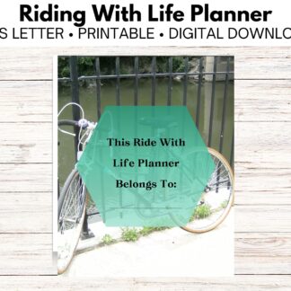 Riding With Life Planner