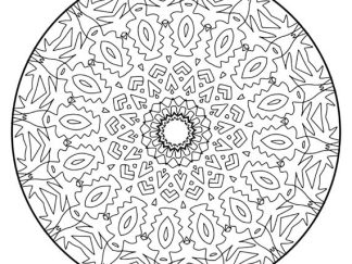 Mandala Coloring Pages - The Barcelos, Printable Mandala Art Designs to Color