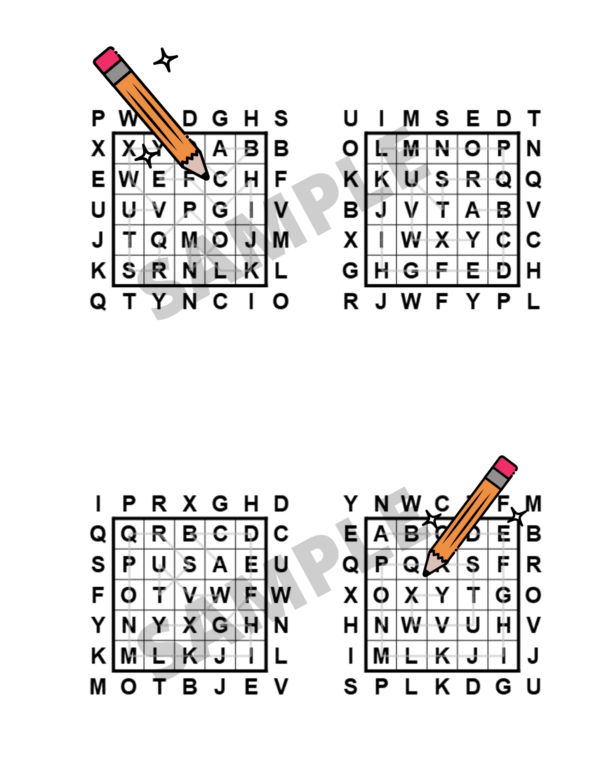 ABC Path Puzzles - 400 - Image 3