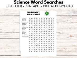 Science Word Searches