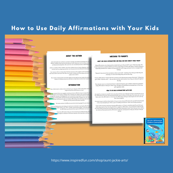 PRINTABLE COLORING Pages | Sea Creatures Coloring & Affirmation Coloring Pages for Kids, 100+ Pages, 50 Sea Creatures, 50 Affirmations - Image 8
