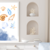Seashells Nautical Wall Art