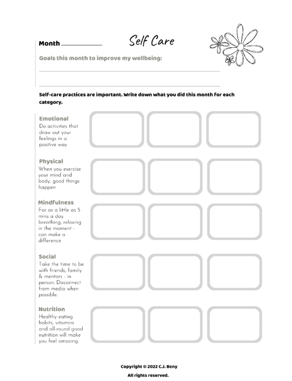 Mood Buster. Mind Chiller. Journaling, Sketching, Coloring, Prompts, for teen girls and young women - 32 pages - Image 4