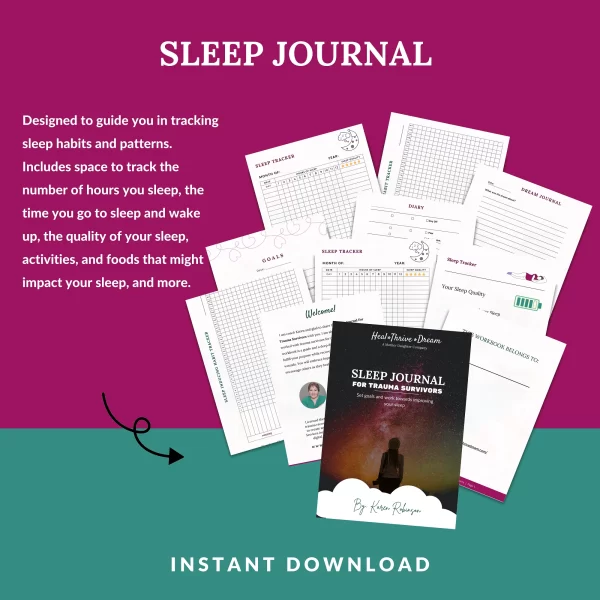 Sleep Journal For Trauma Survivors - Image 2