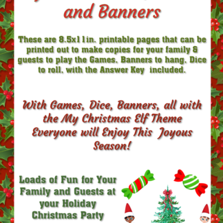 14-My Christmas Elf Games Printables - Image 2