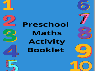Preschool Maths Activity Booklet