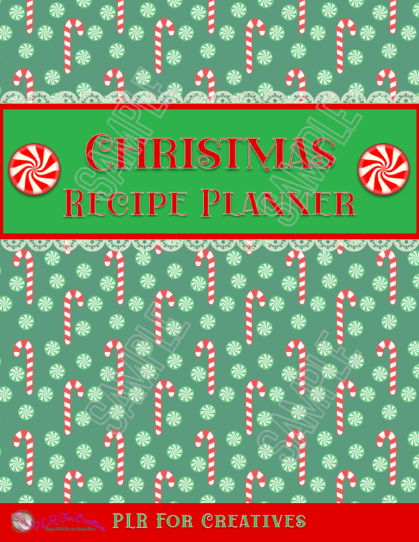 Christmas Recipe Planner Printable - Image 2