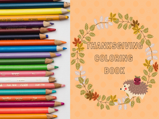 Thanksgiving Coloring Book 2022– A Fun and Festive 50 Page Coloring Activity book for young and old alike!