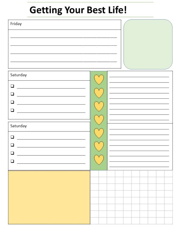 Get your best life 7 Day Planner - Image 5