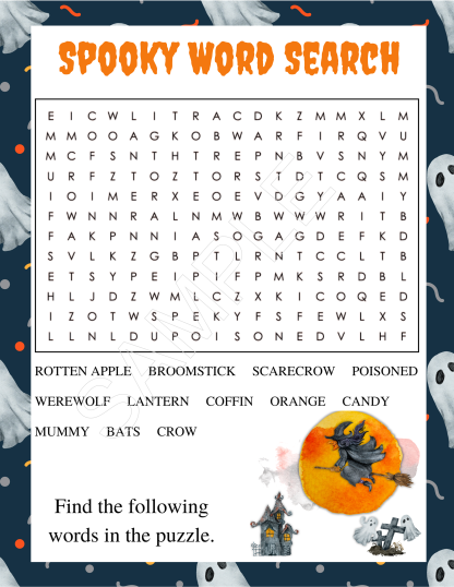 Witches And Ghosts Party Games For Halloween - Image 2