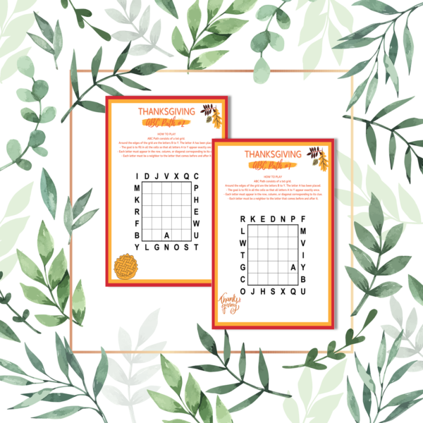 Thanksgiving Activity Bundle 2022 - Image 10