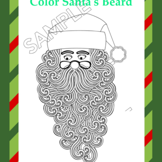 14 Vintage Santa Printable Party Games - Image 14