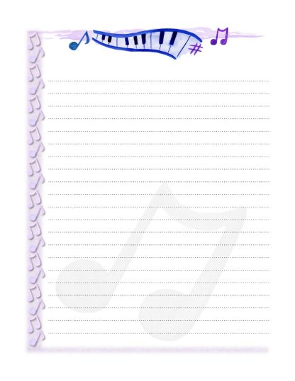 Musician's Practice Planner & Journal with Blank Sheet Music (U.S. Letter Size) - Image 10