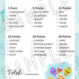 12 Printable Birthday Cake Party Games - Image 4