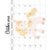2023 Fun Unicorn Calendar Printable - Image 11
