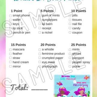 12 Printable Mermaid Birthday Party Games - Image 12