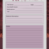 Printable Burgundy Vintage Ornate Final Wishes Estate Planner - Image 9