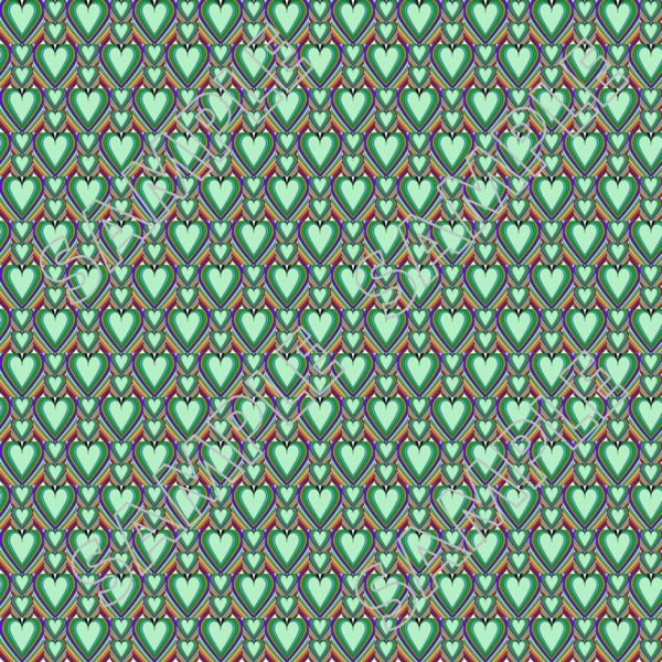 71-Hearts Of Many Colors Digital Papers PLR - Image 14
