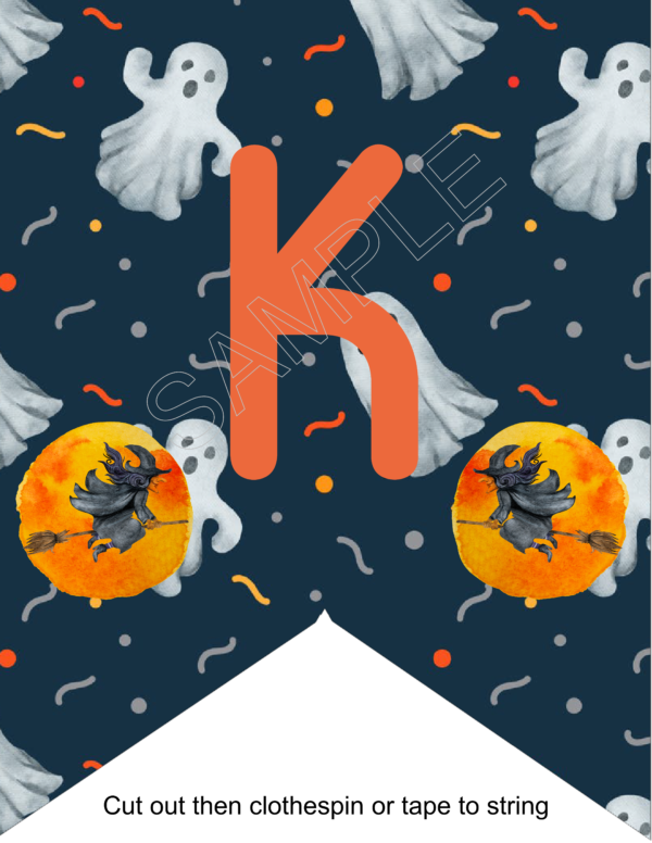 Witches And Ghosts Party Banners For Halloween - Image 13
