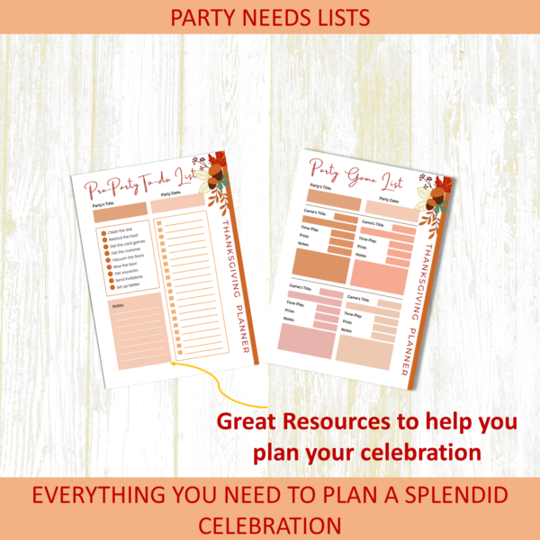 Thanksgiving Planner - Image 14