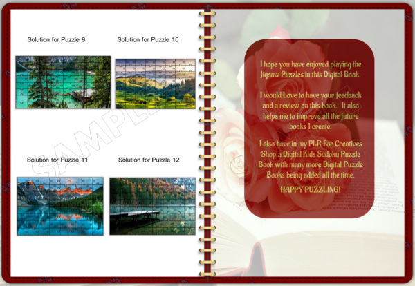Digital Book Of Jigsaw Puzzles - Image 18