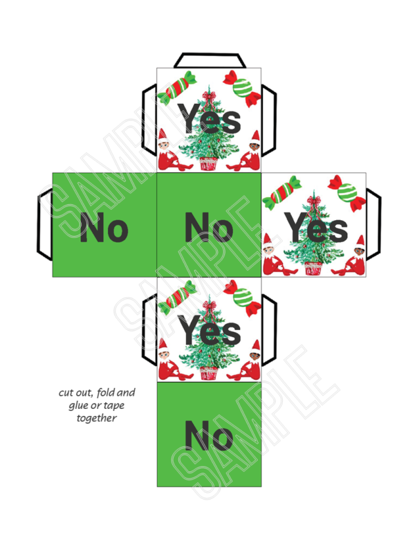 14-My Christmas Elf Games Printables - Image 17
