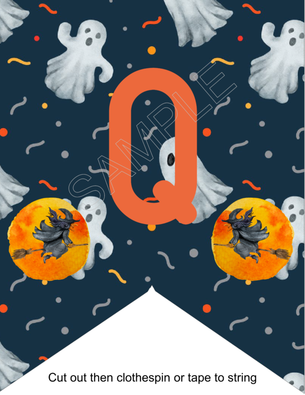 Witches And Ghosts Party Banners For Halloween - Image 19