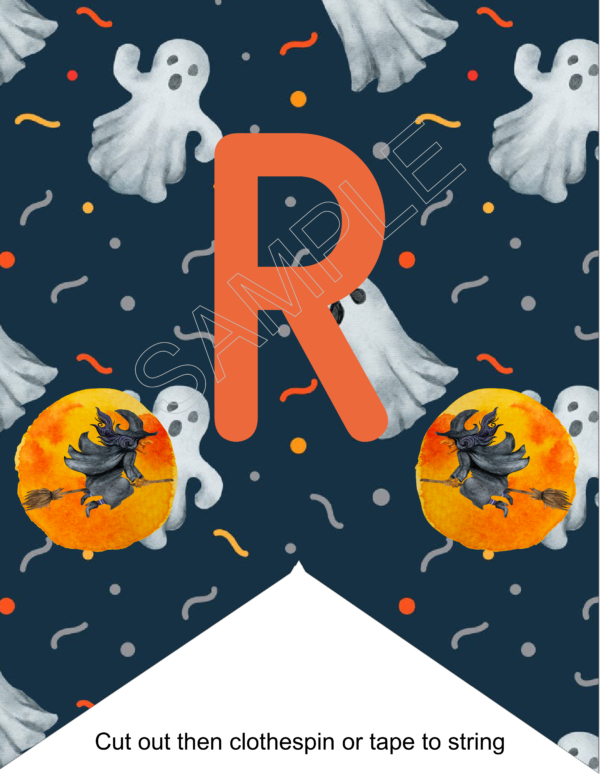 Witches And Ghosts Party Banners For Halloween - Image 20