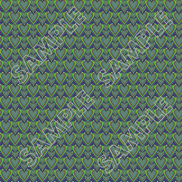 71-Hearts Of Many Colors Digital Papers PLR - Image 21