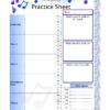 Musician's Practice Planner & Journal with Blank Sheet Music (U.S. Letter Size) - Image 2