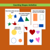 Fun with Shapes Activity booklet - Image 3