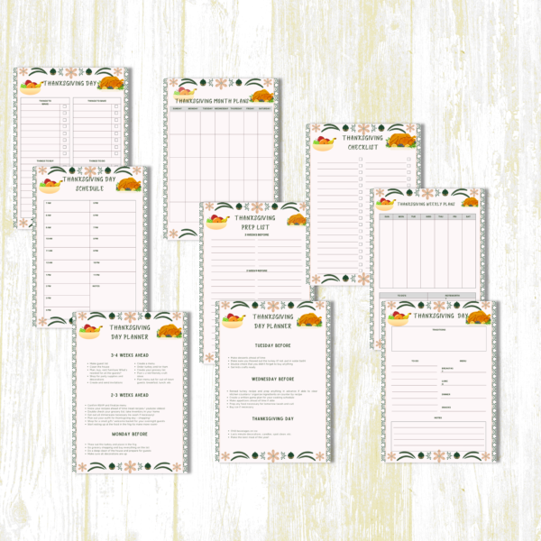 Thanksgiving Planner 2022 - Image 2